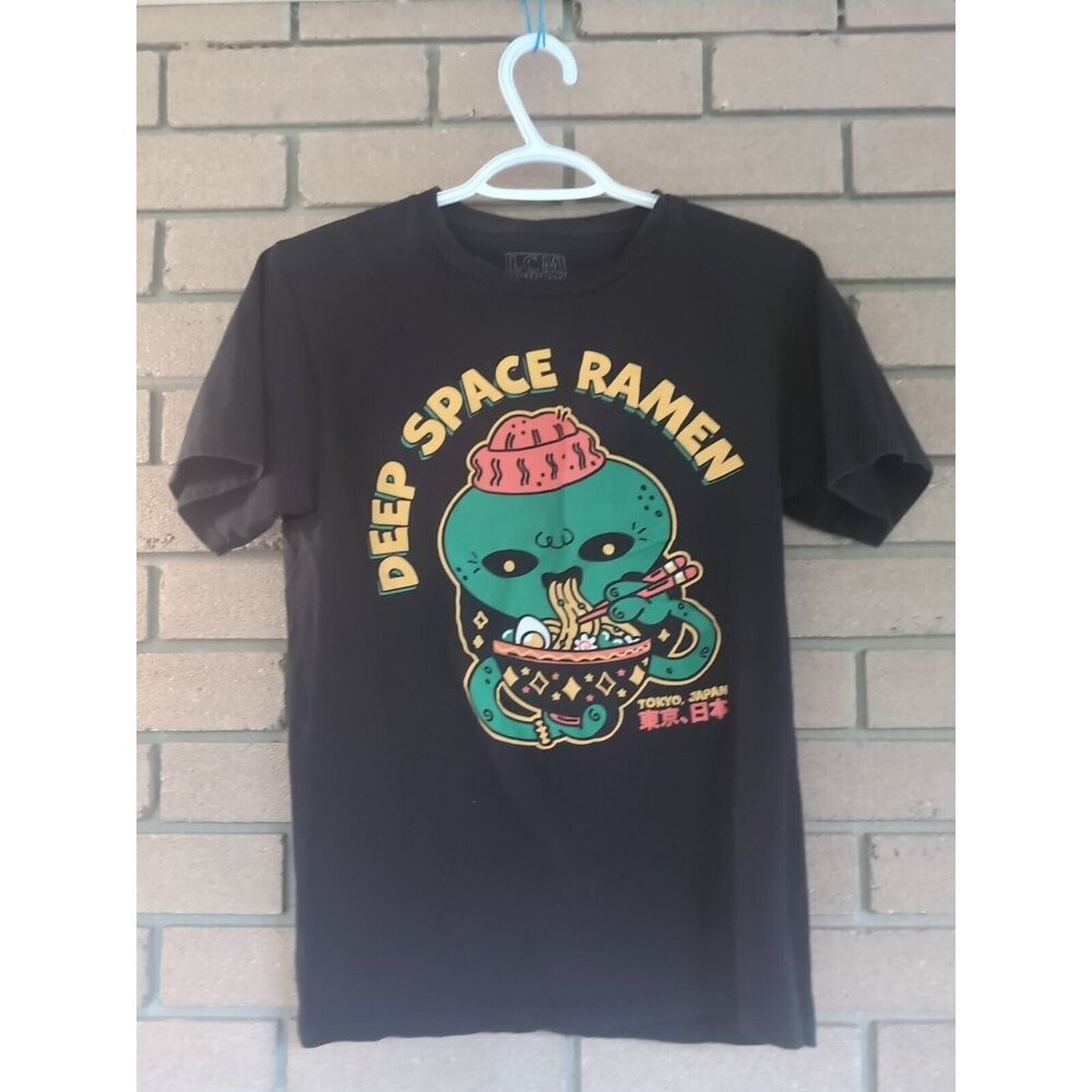 Tokyo Deep Space Ramen Black T-Shirt Size: Small